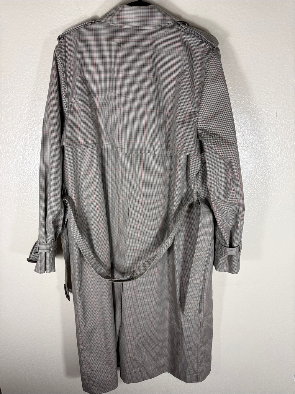 Aritzia The Finch Trench Coat City Twill Plaid - Picture 10 of 13